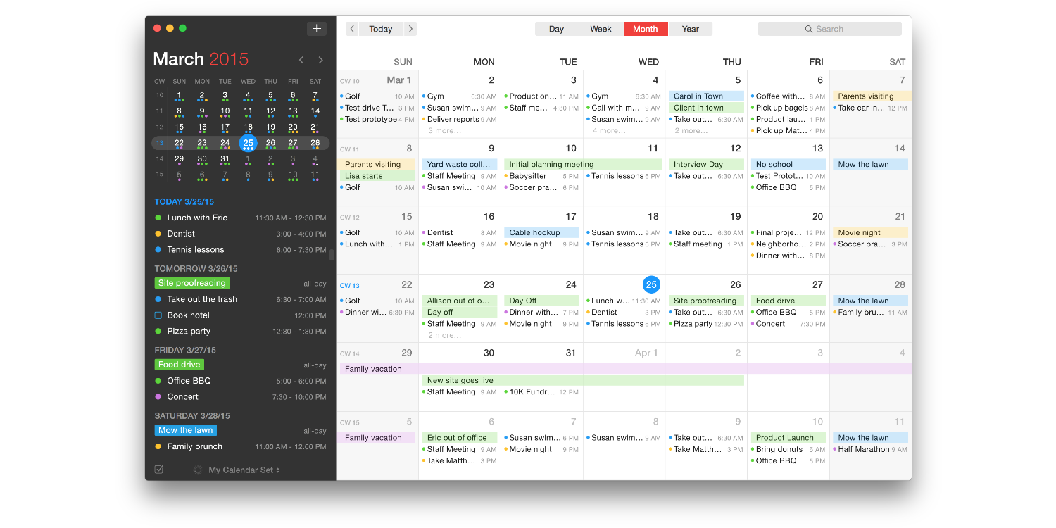 Best Calendar For Scheduling Mac
